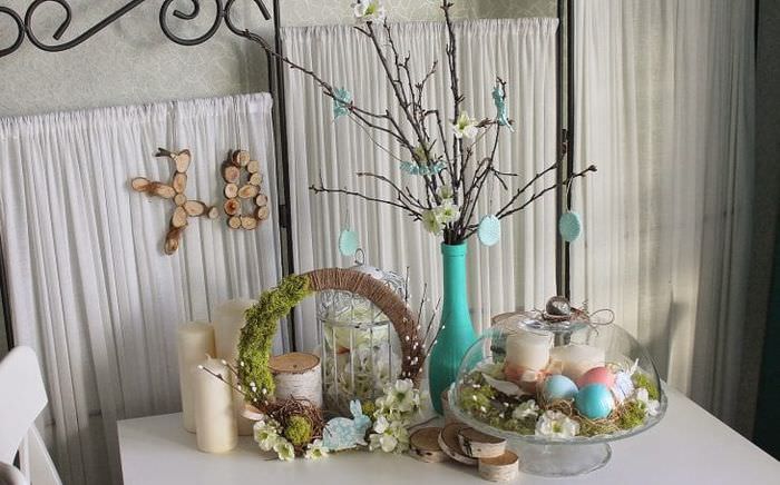 Поделки: Весенний декор комнаты своими руками