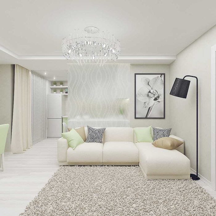 Дизайн квартир и домов в современном стиле в светлых