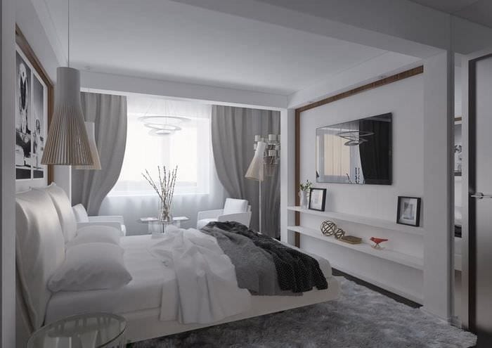 Дизайн спальни 14 кв.м в современном стиле: фото, описания, варианты размещения мебели (57 фото)