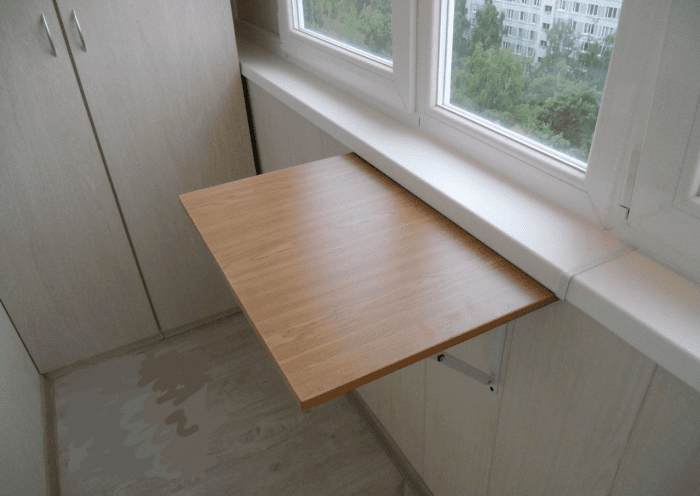 Как сделать откидной стол своими руками